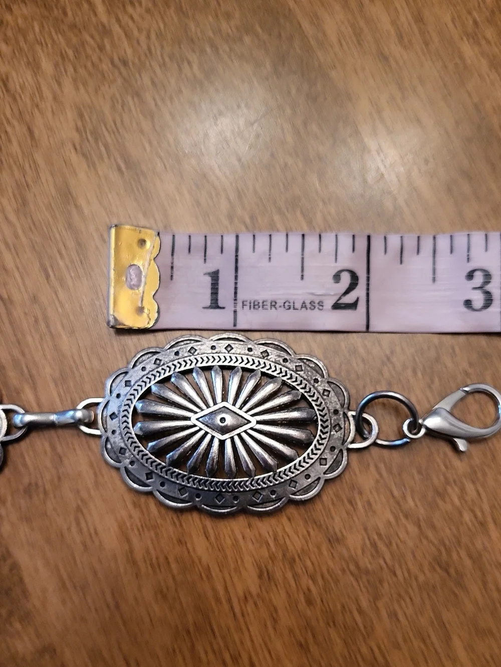 Silver Concho Link Waist Belt - Women's Accessory